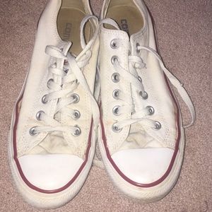 Women’s white converse